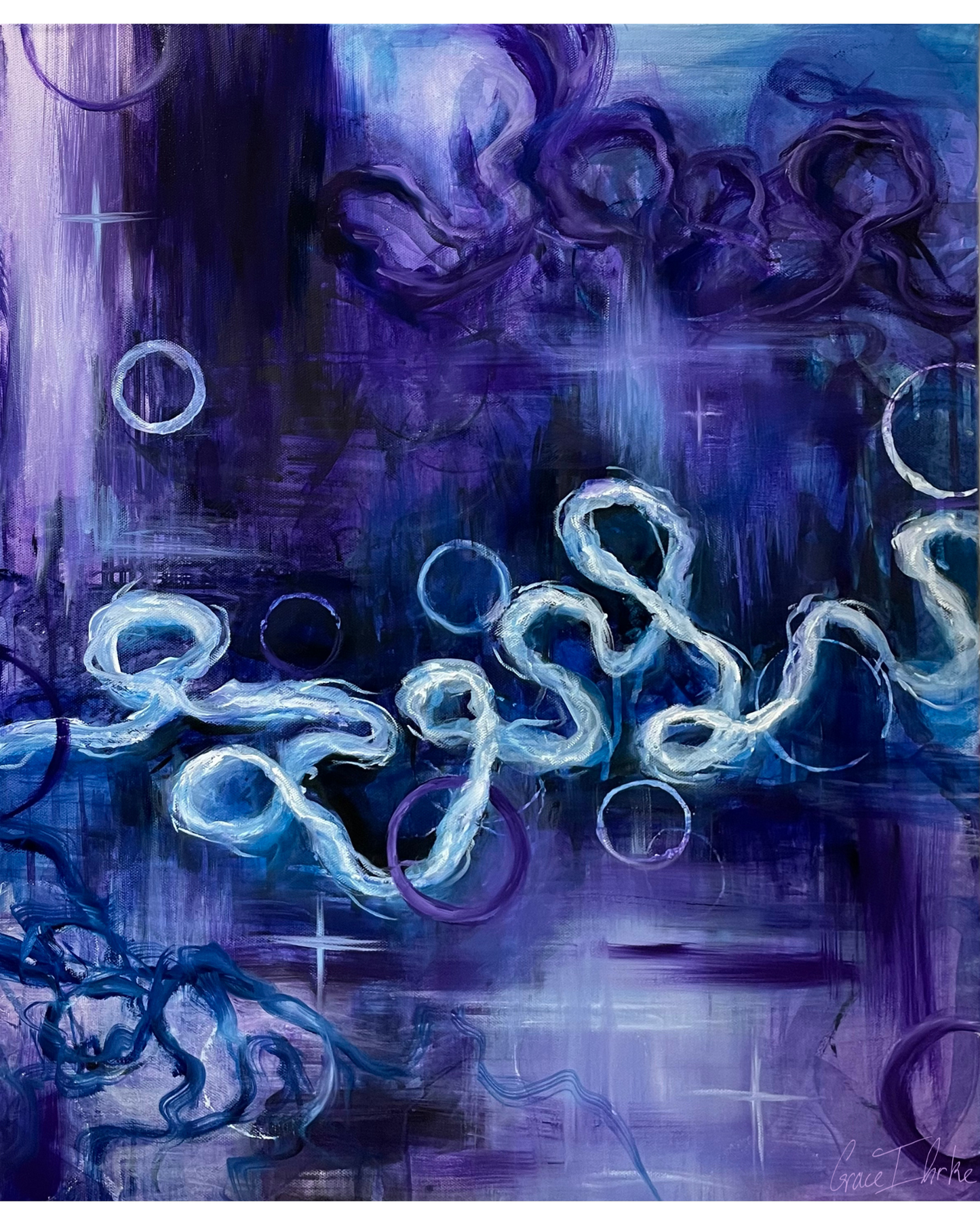 "Entangled" Original Oil Painting