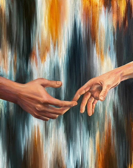 "I Choose You" Original Oil Painting