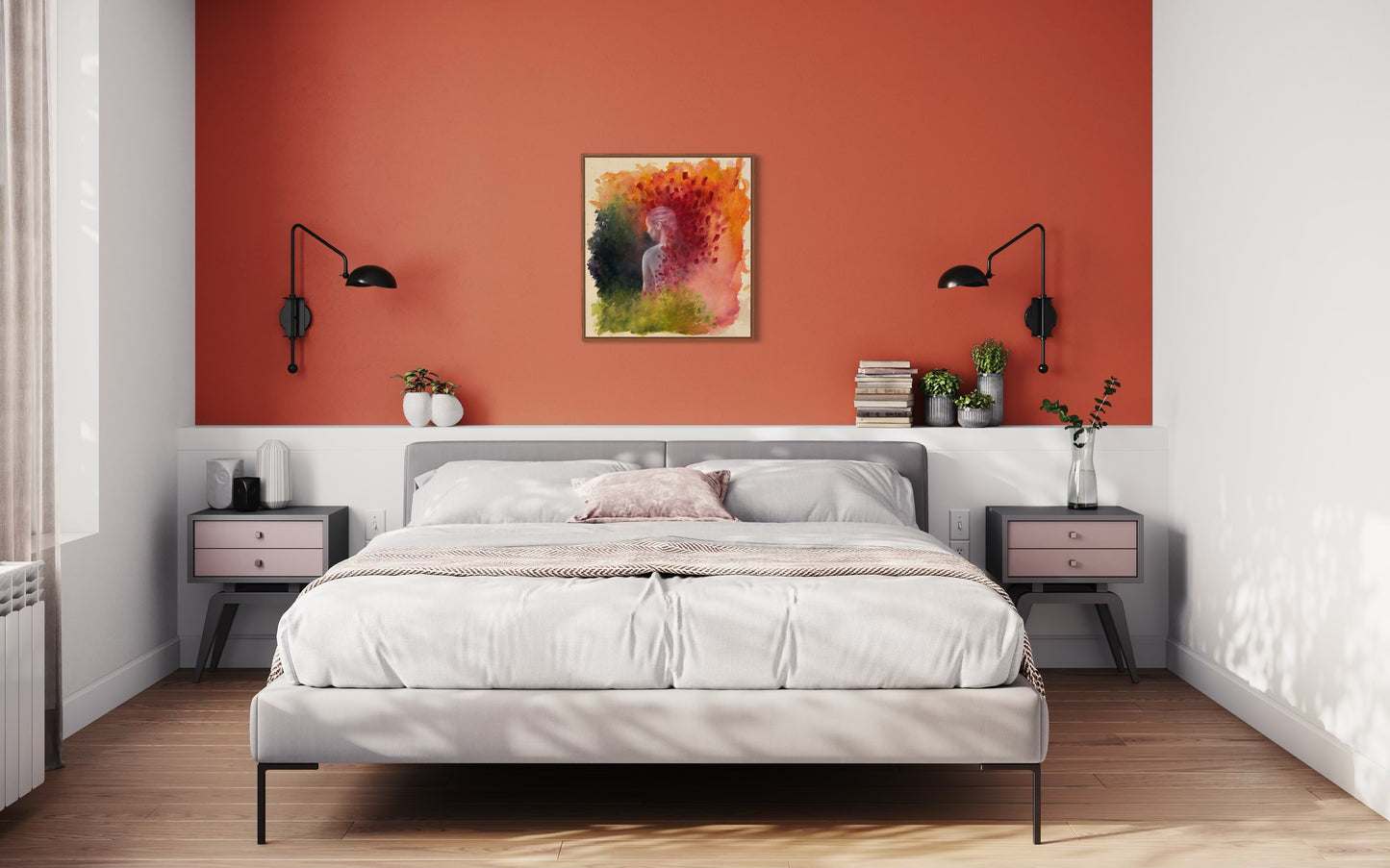 "In A Daydream" Original Acrylic Painting