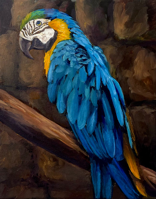 "Paulie" Original Oil Painting