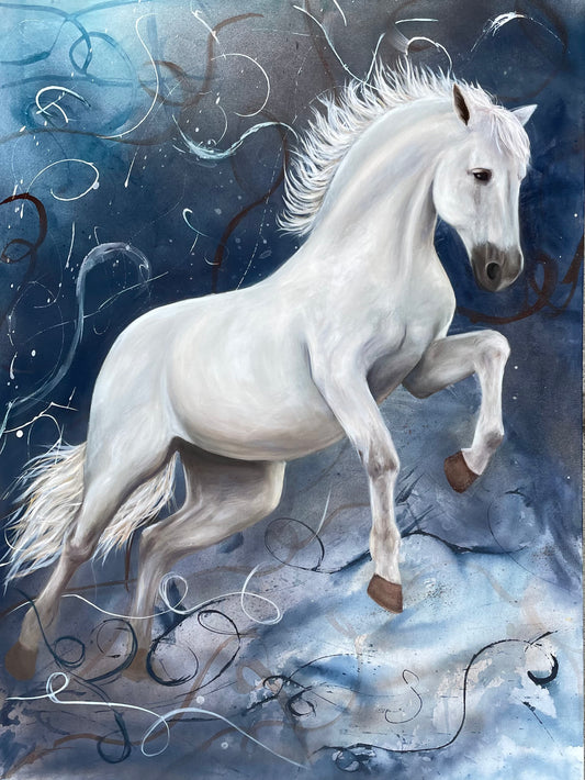 "Untamed" Original Oil Painting