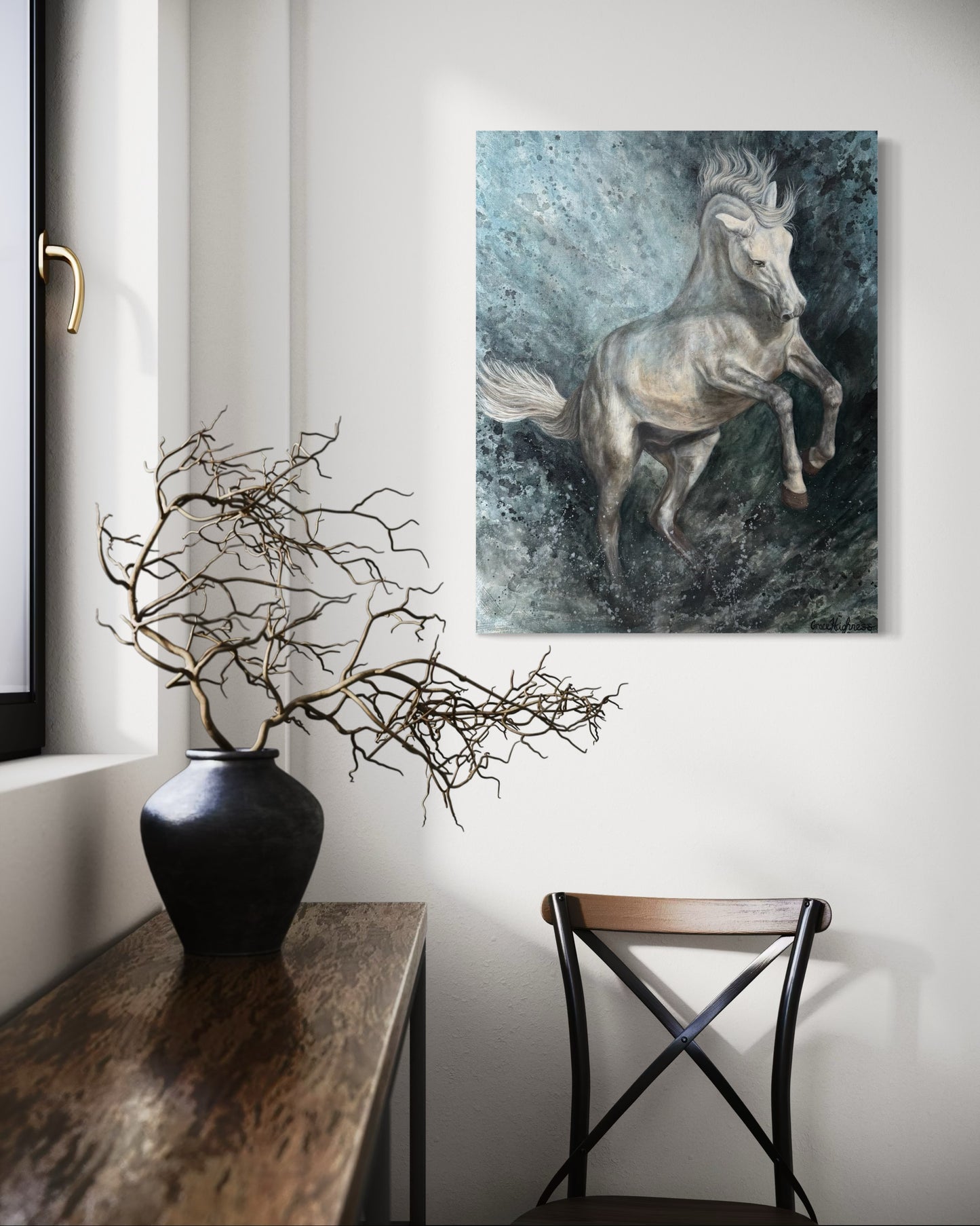 "Untamed" Original Oil Painting