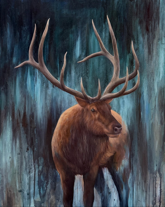 "October's Call" Original Oil Painting