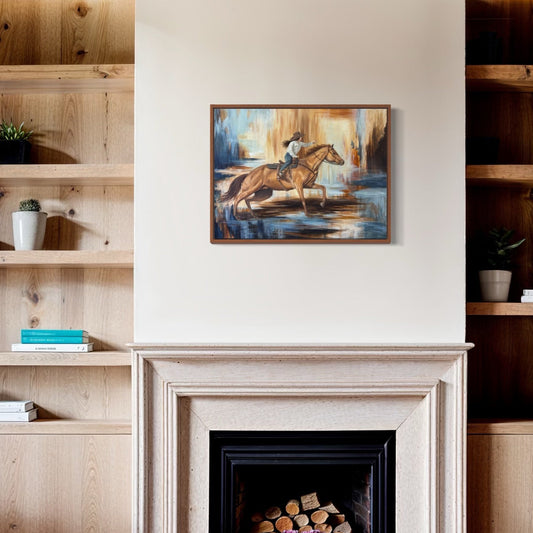 "Chasing Brighter Days" Original Oil Painting