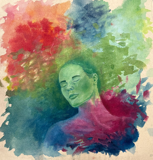 "Life In Color" Original Acrylic Painting