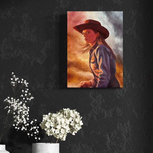 "Fearless" Original Oil Painting