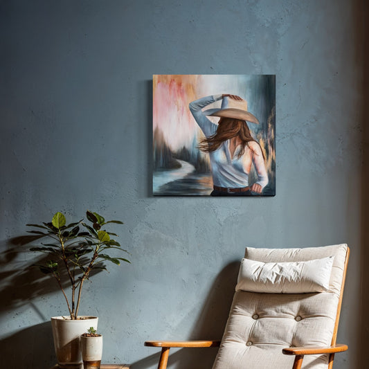 "Following A Dream" Original Oil Painting