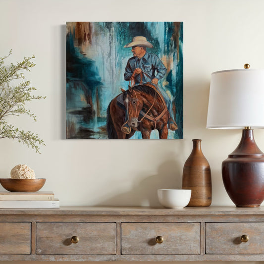 "Look To The West" Original Oil Painting