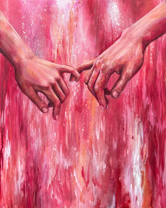 "Stay Awhile" Original Oil Painting