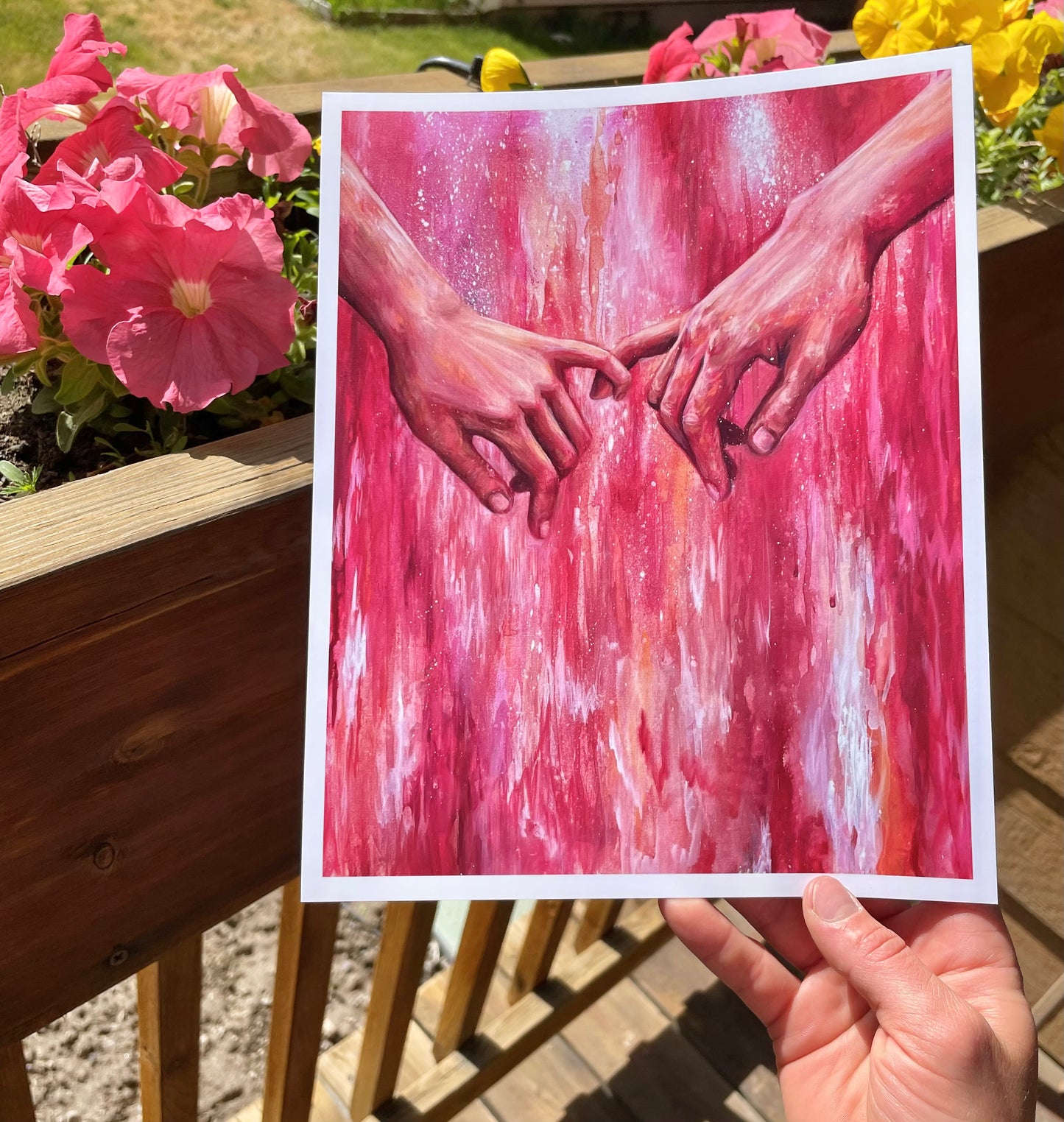 "Stay Awhile" Paper Print