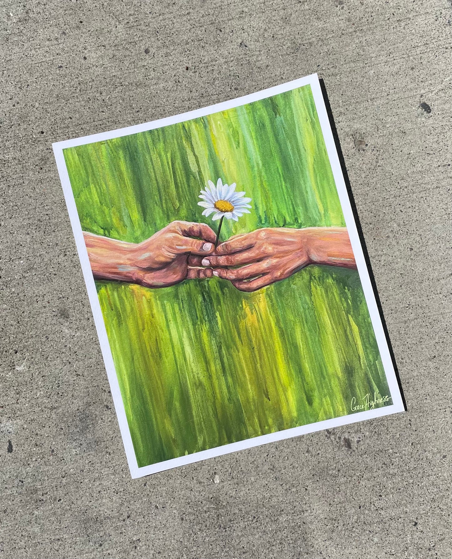 "A Simple Gift" Paper Print