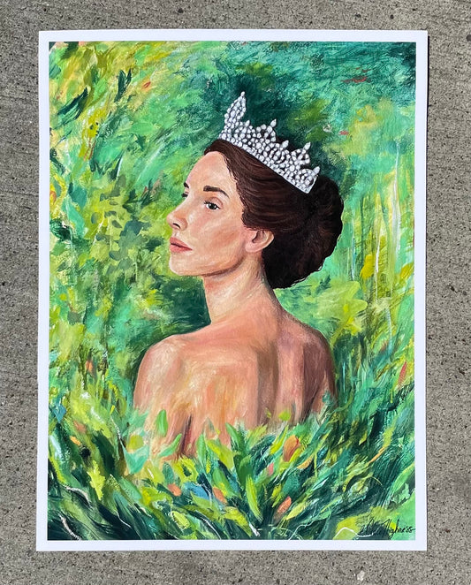 "Queen Of Chaos" Paper Print