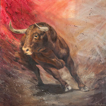 "Bruno" Original Oil Painting