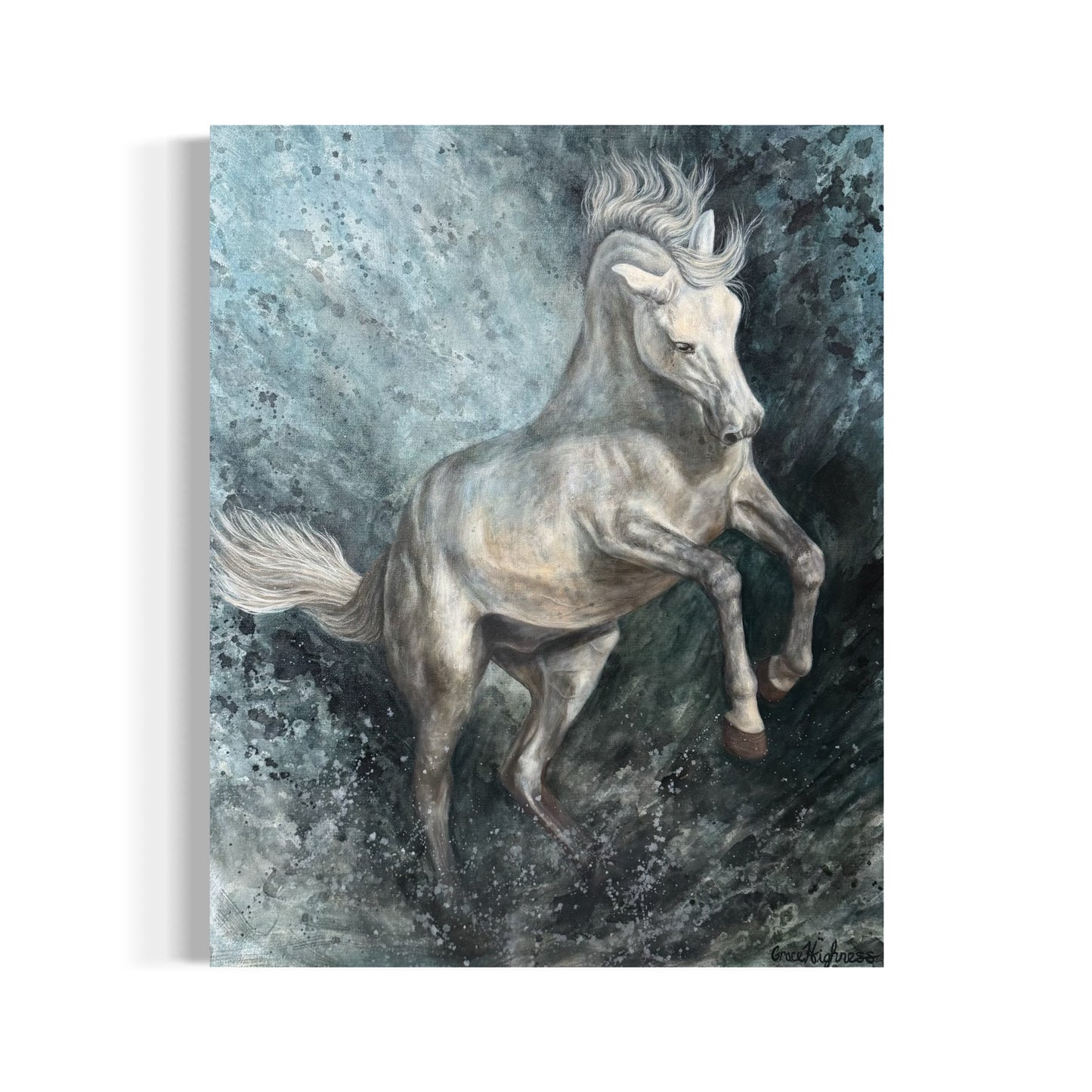 "Untamed" Original Oil Painting