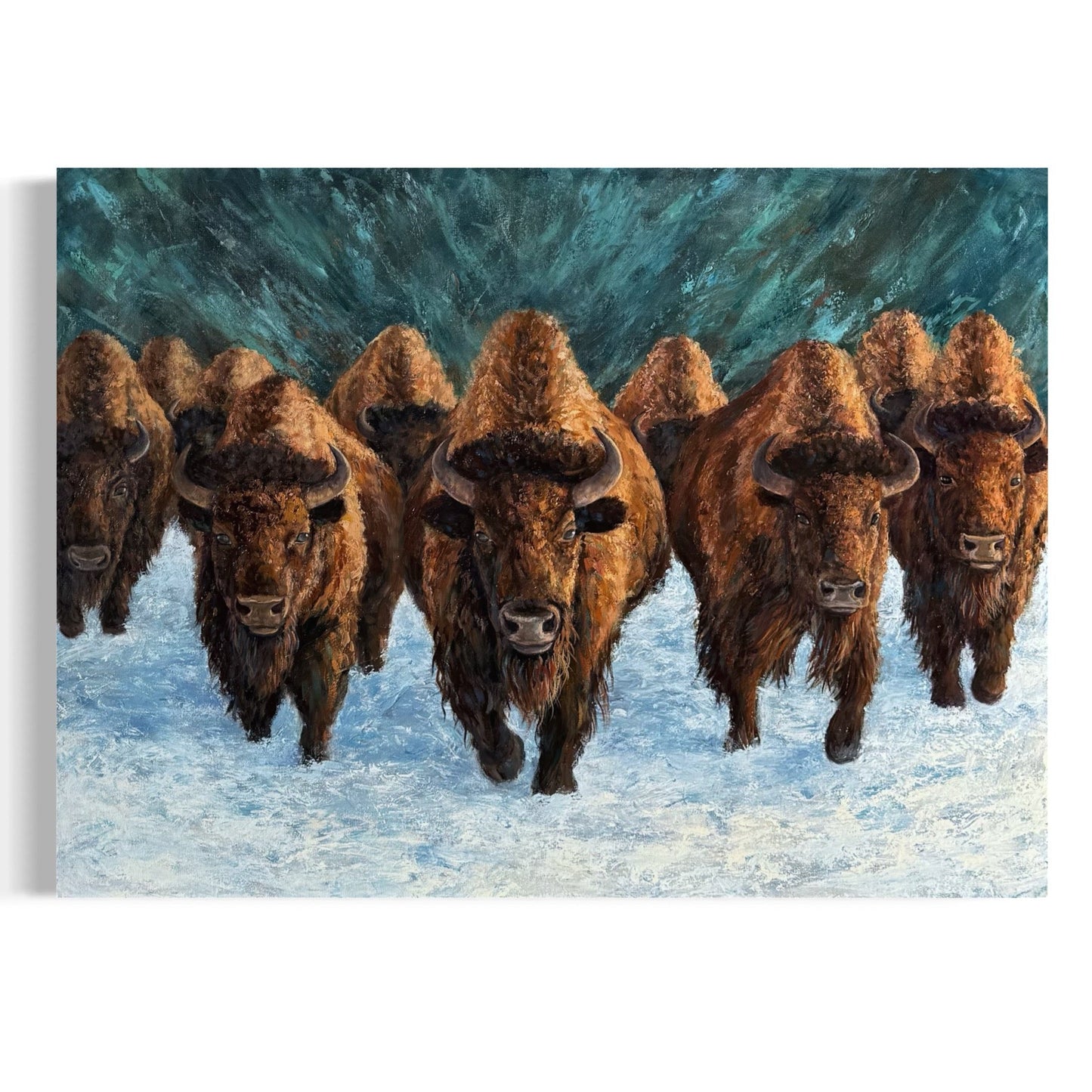 "Stronger Together" Original Oil Painting