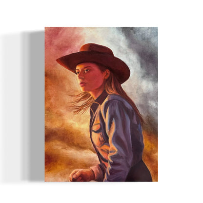 "Fearless" Original Oil Painting