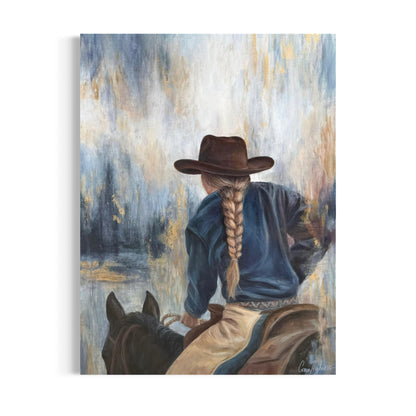 "The Ride Home" Original Oil Painting
