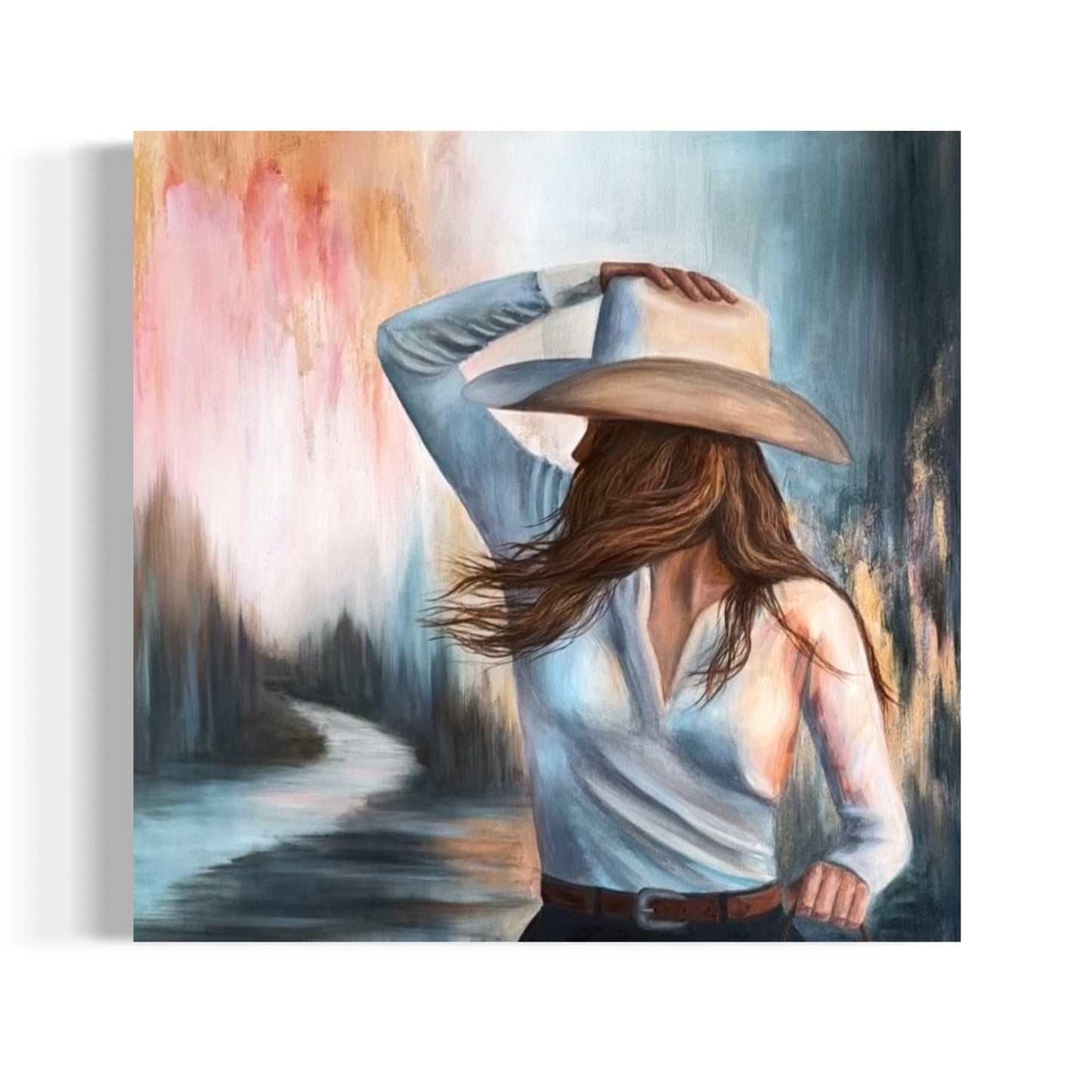 "Following A Dream" Original Oil Painting