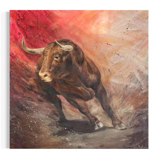 "Bruno" Original Oil Painting
