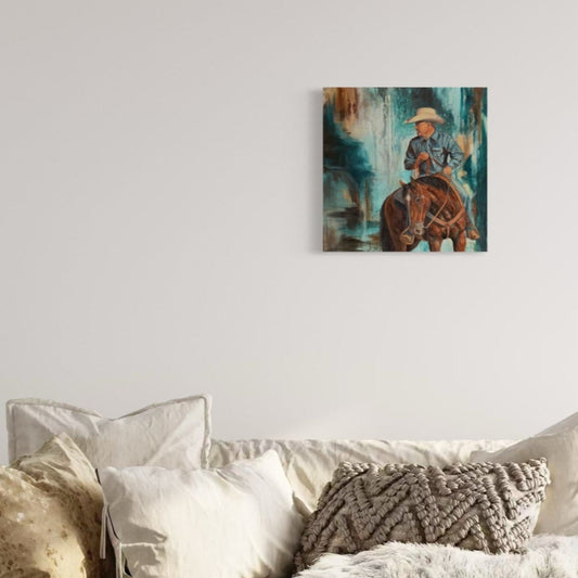 "Look To The West" Original Oil Painting