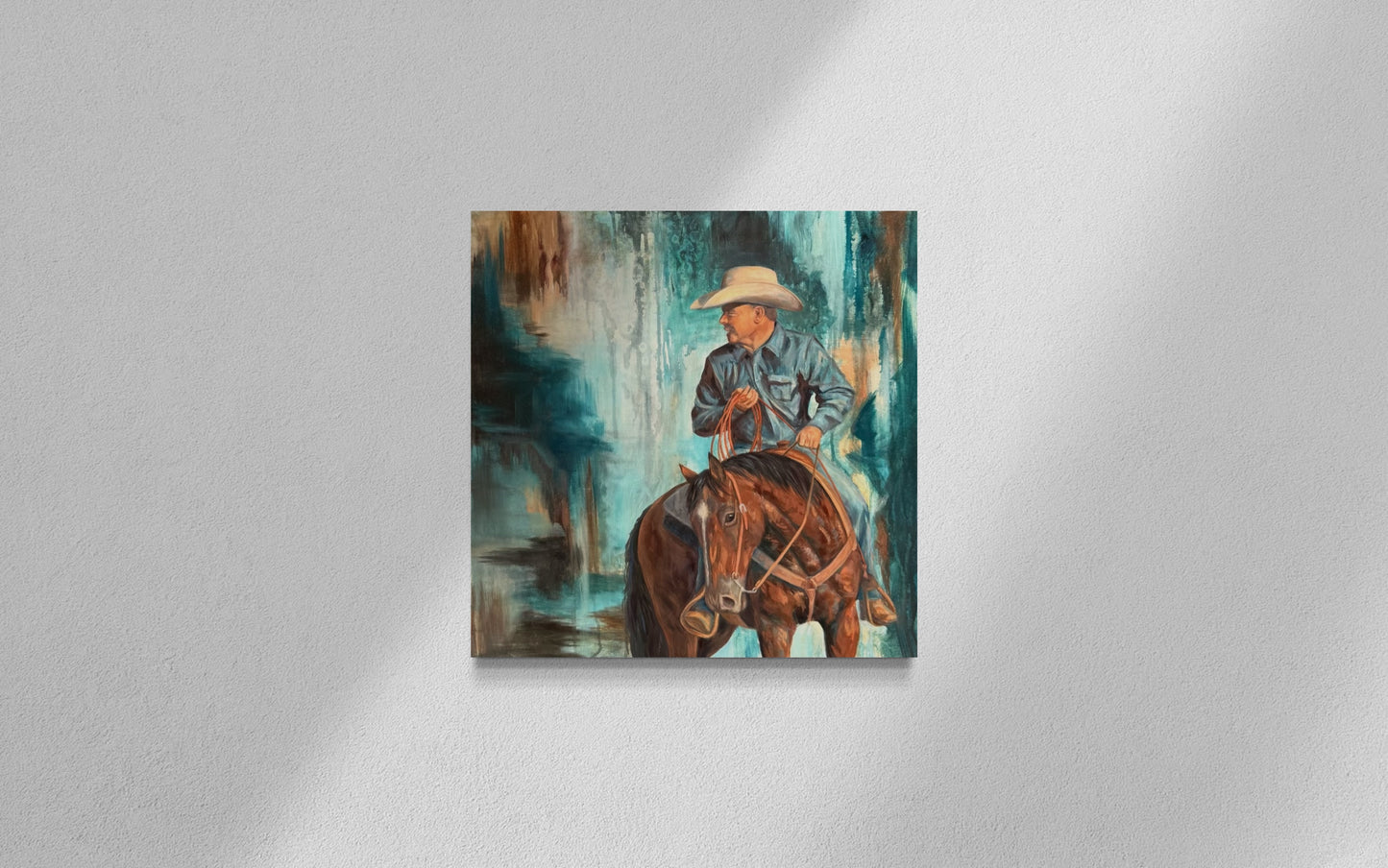 "Look To The West" Original Oil Painting