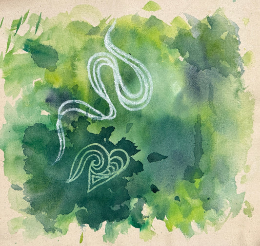 "Abstract Doodle" Original Acrylic Painting