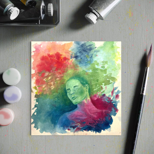 "Life In Color" Original Acrylic Painting