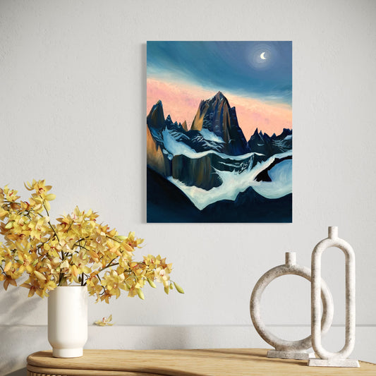 "Fitz Roy" Original Oil Painting
