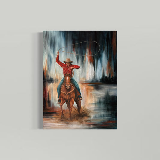 "Eye On The Prize" Original Oil Painting