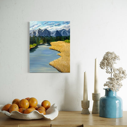 "Lazy River" Original Acrylic Painting