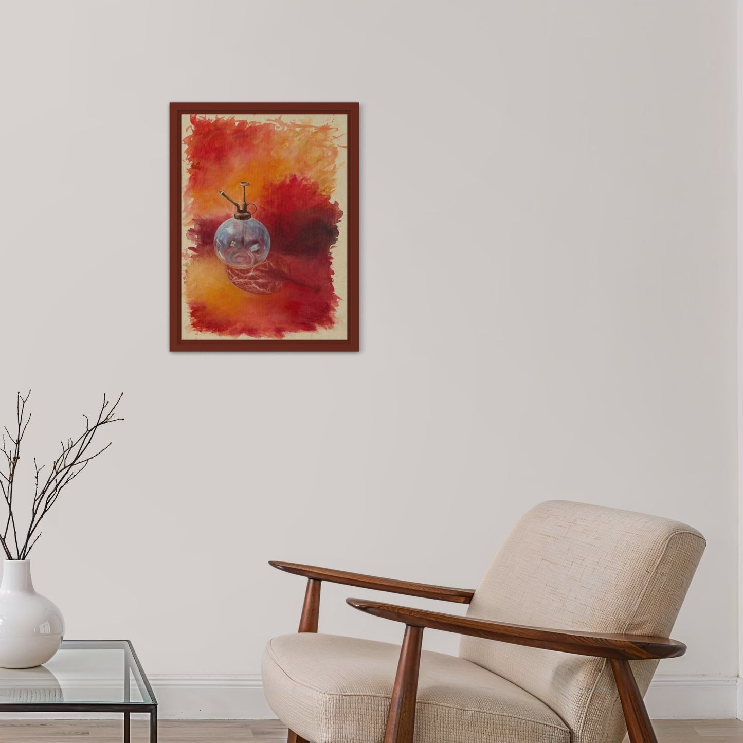 "Reflections I" Original Framed Oil Painting