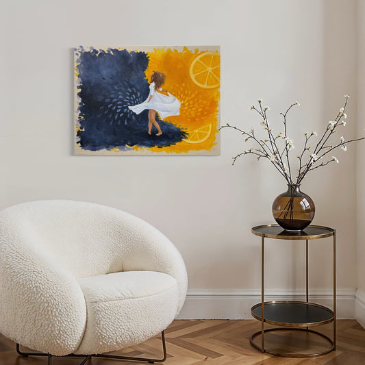 "Lemonade" Original Oil Painting