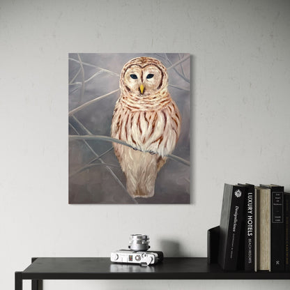 "Snowy Owl" Original Oil Painting