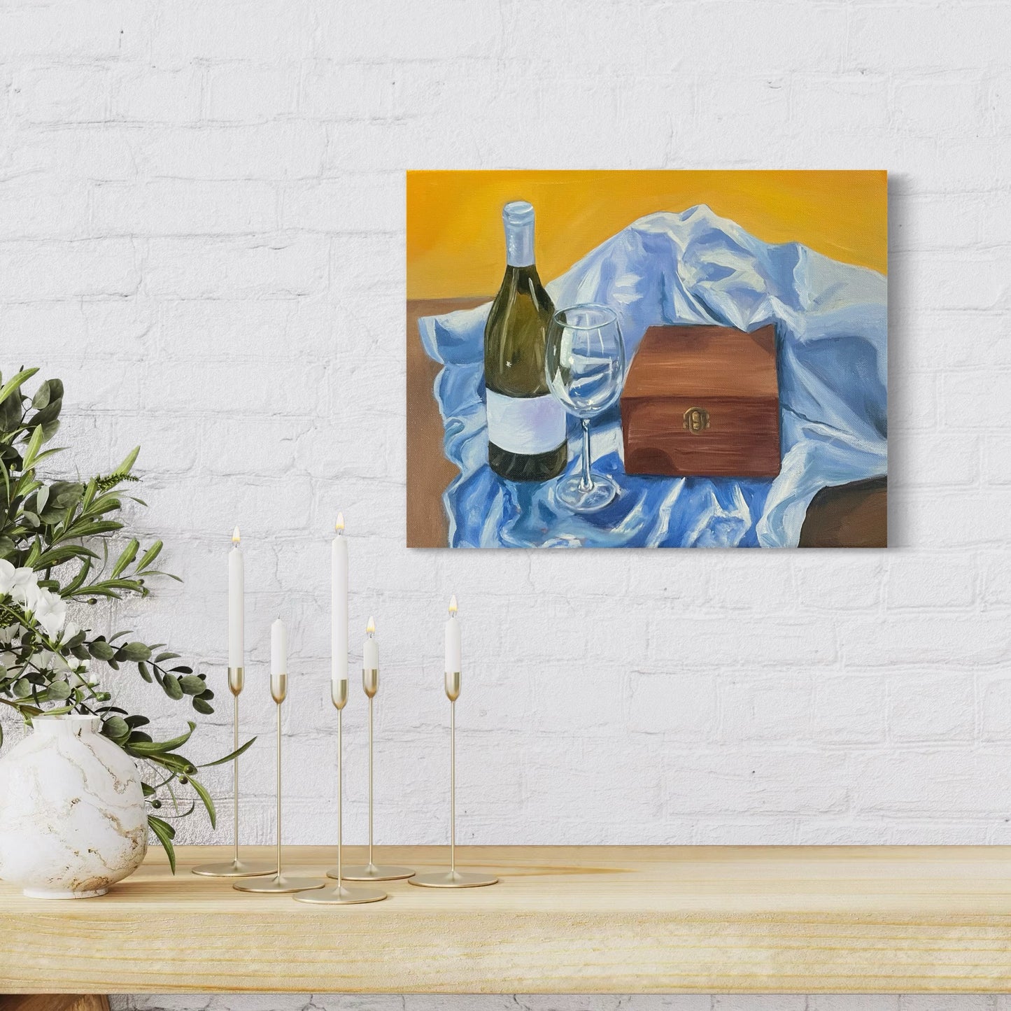 "Still Life Study" Original Oil Painting