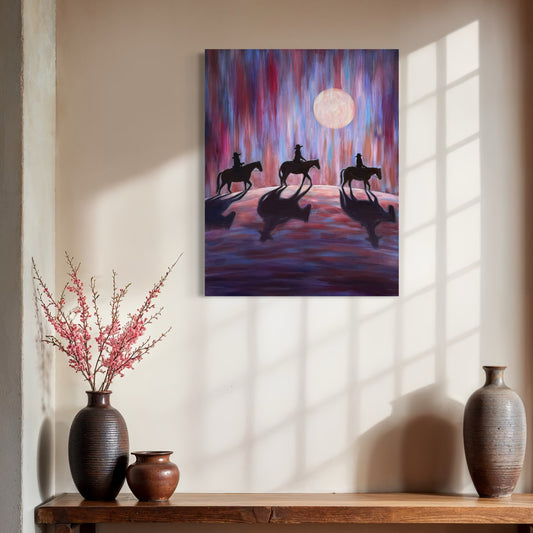 "Three Sisters" Original Oil Painting