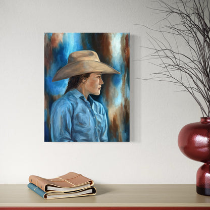 "Searching" Original Oil Painting