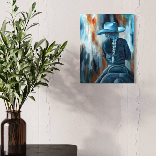 "A Mellow Ride" Original Oil Painting