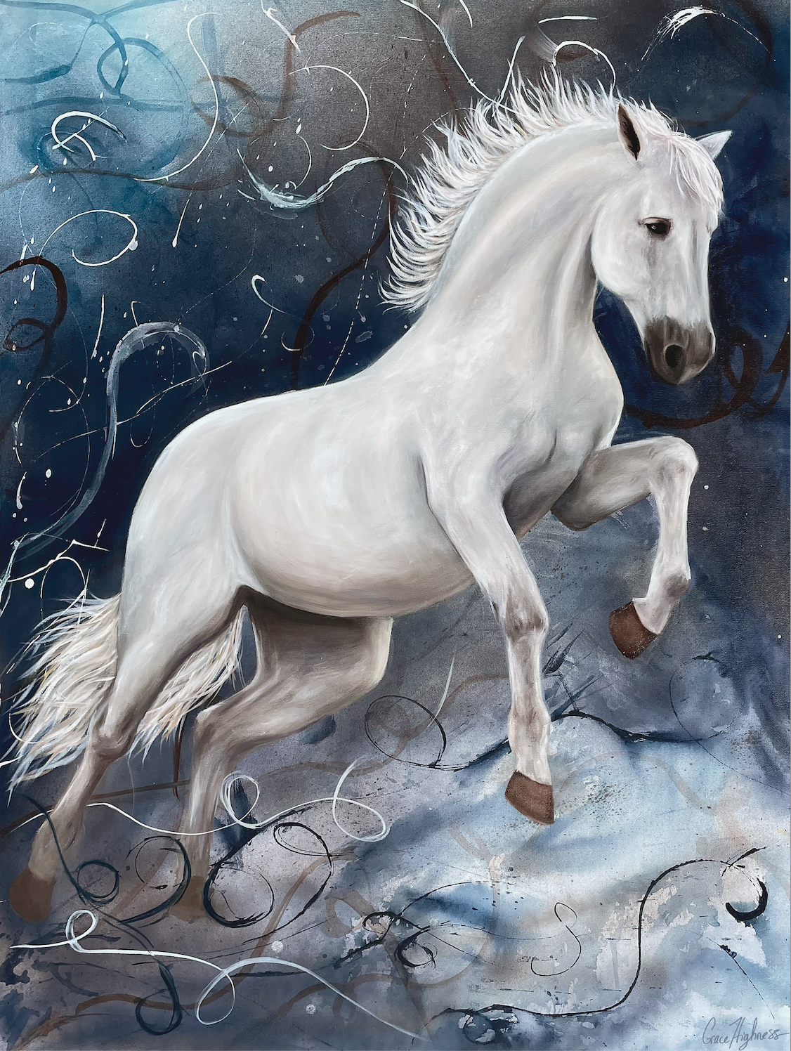 "Untamed" Paper Print